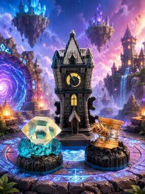Skylanders Swap Force Tower of Time Bundle – 3 Magic Items